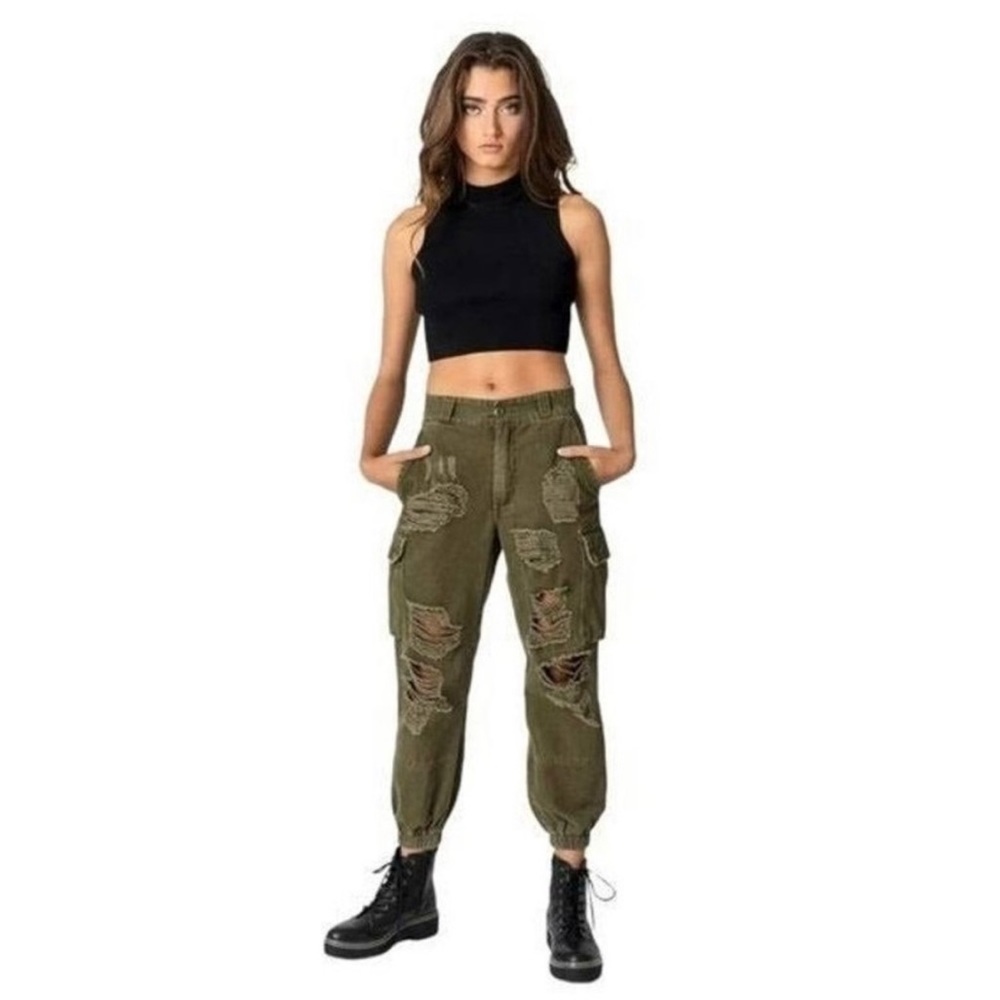 CARMAR Ripped Cargos - Picture 2 of 3